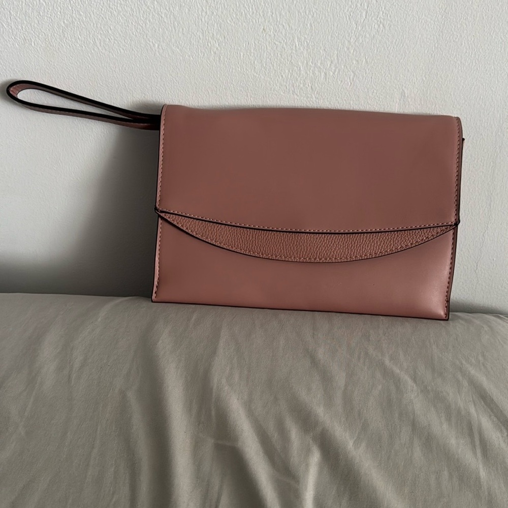 Elegant Pink Clutch Bag